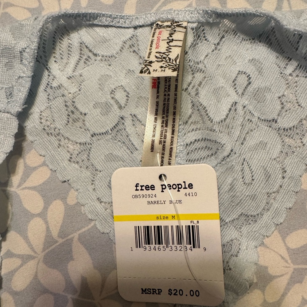Free People Blue Lace Bralette - Picture 2 of 2
